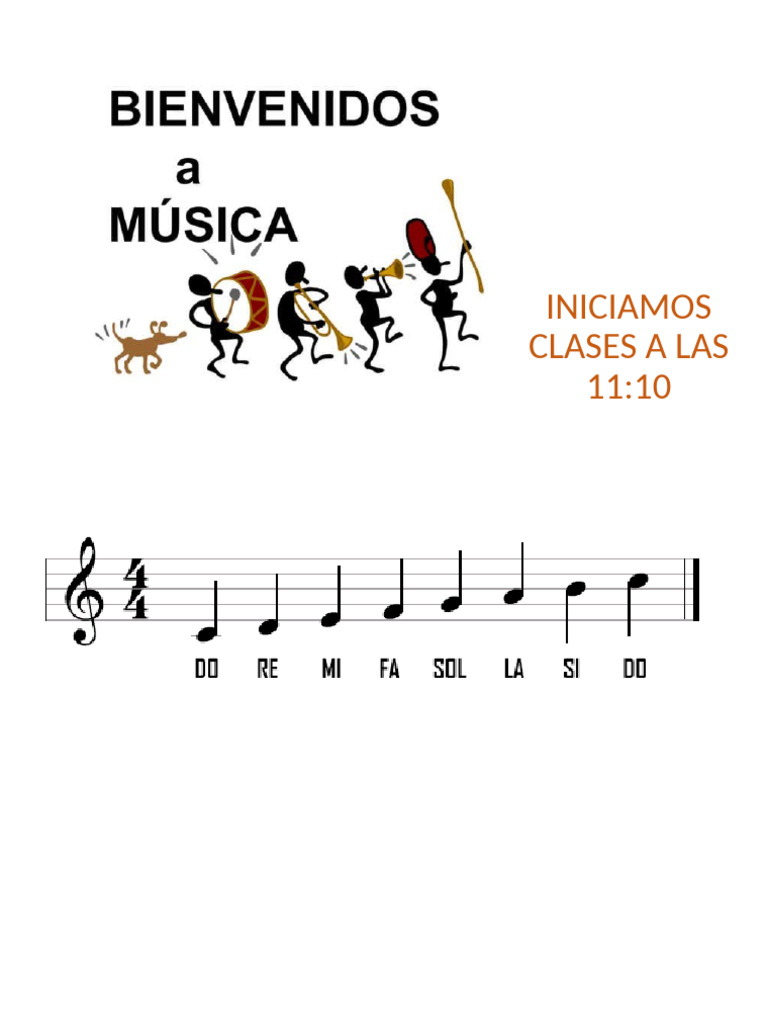 Las Notas Musicales | PDF