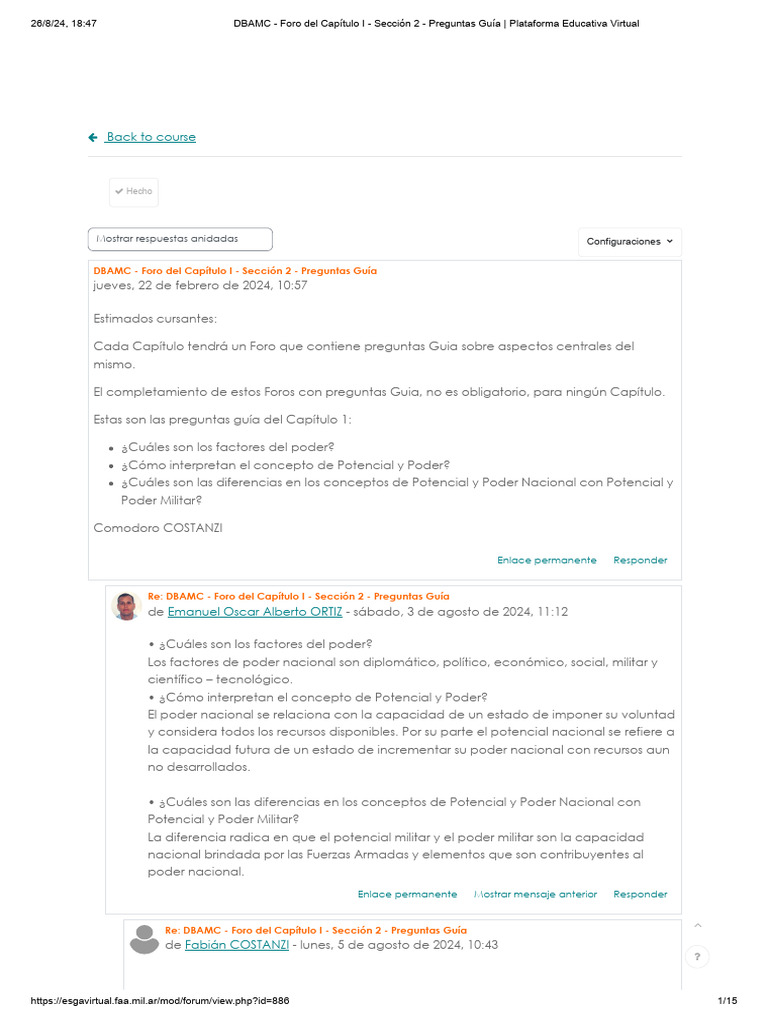 FOROS | PDF