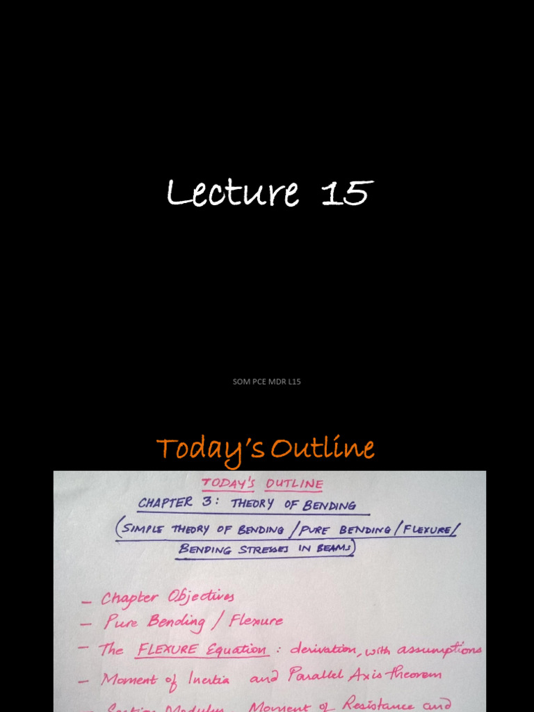 Lecture 15 | PDF