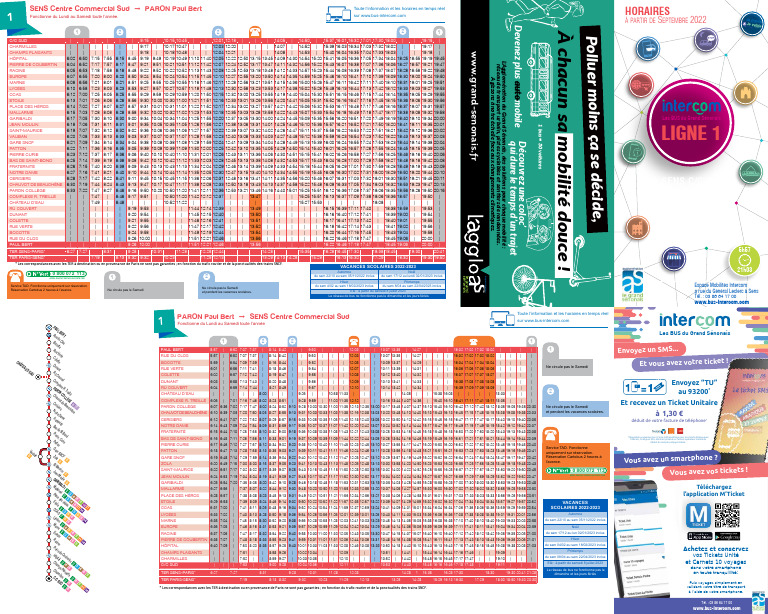 HTTPSWWW - Bus Intercom - Comftpdocumentligne 1 Sept2022 Web PDF | PDF