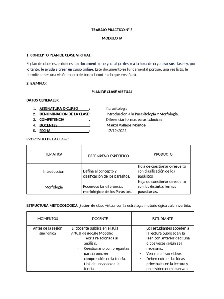 MODULO IV T Practico | PDF