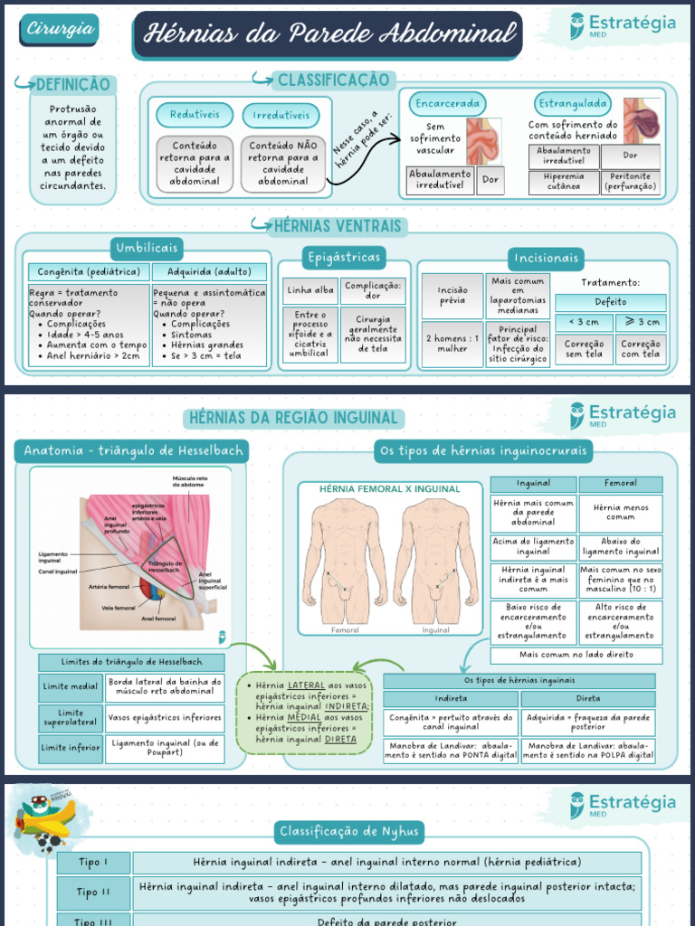 Hérnias da parede abdominal | PDF