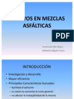 Aditivos en Mezclas Asfalticas