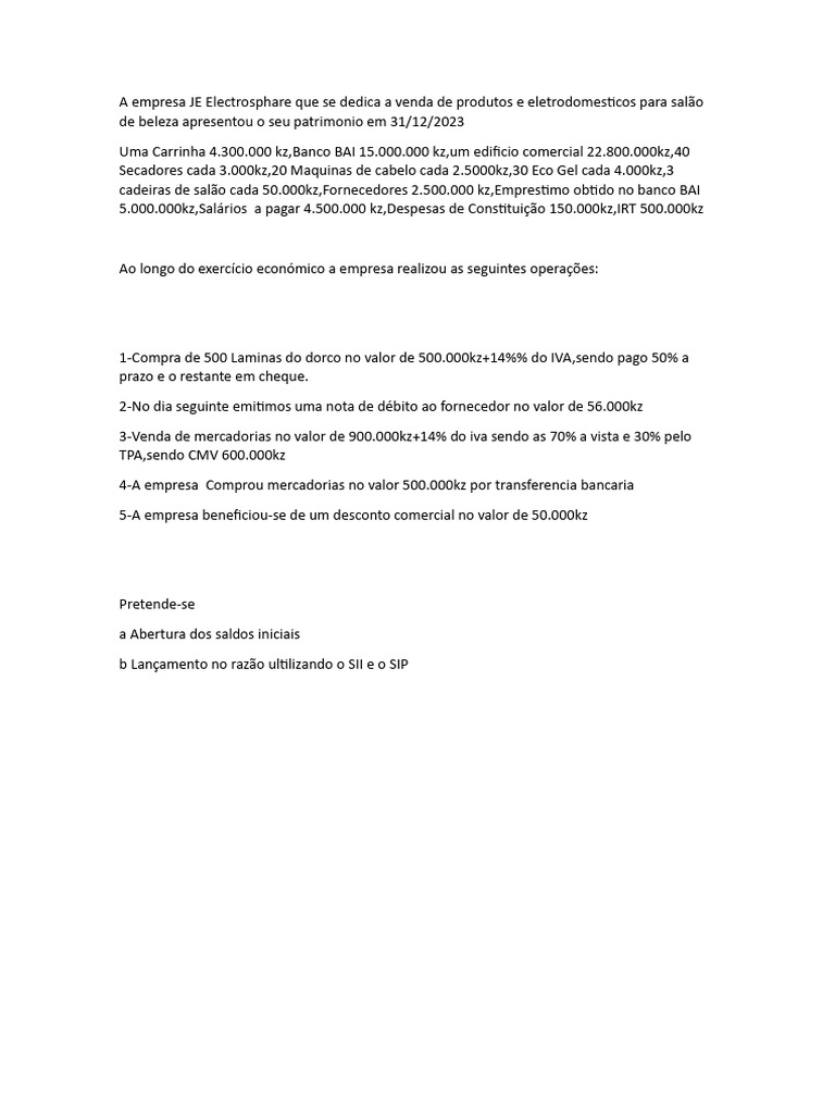 Je Exercicio Classe 2 Pdf