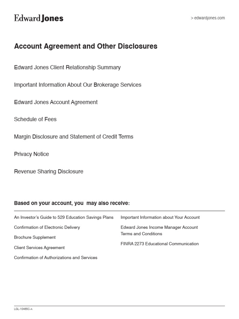 Account Agreement and Other Disclosures | PDF