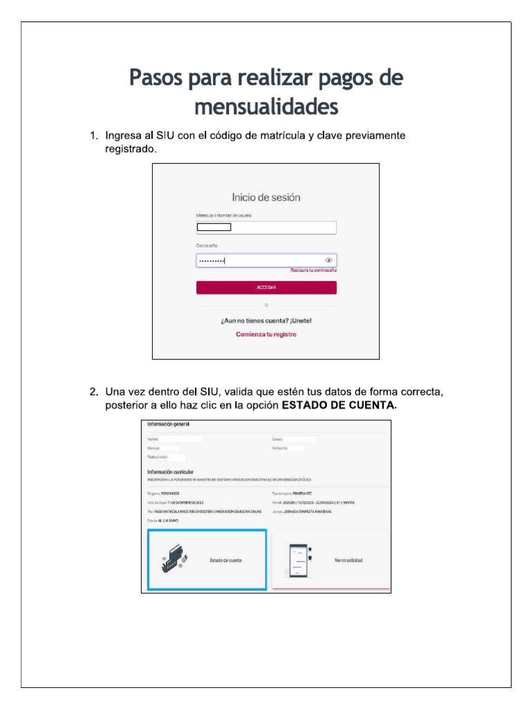 Instructivo de Pagos | PDF