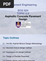 ECG524-Topic 2a-Asphaltic Concrete Pavement Design