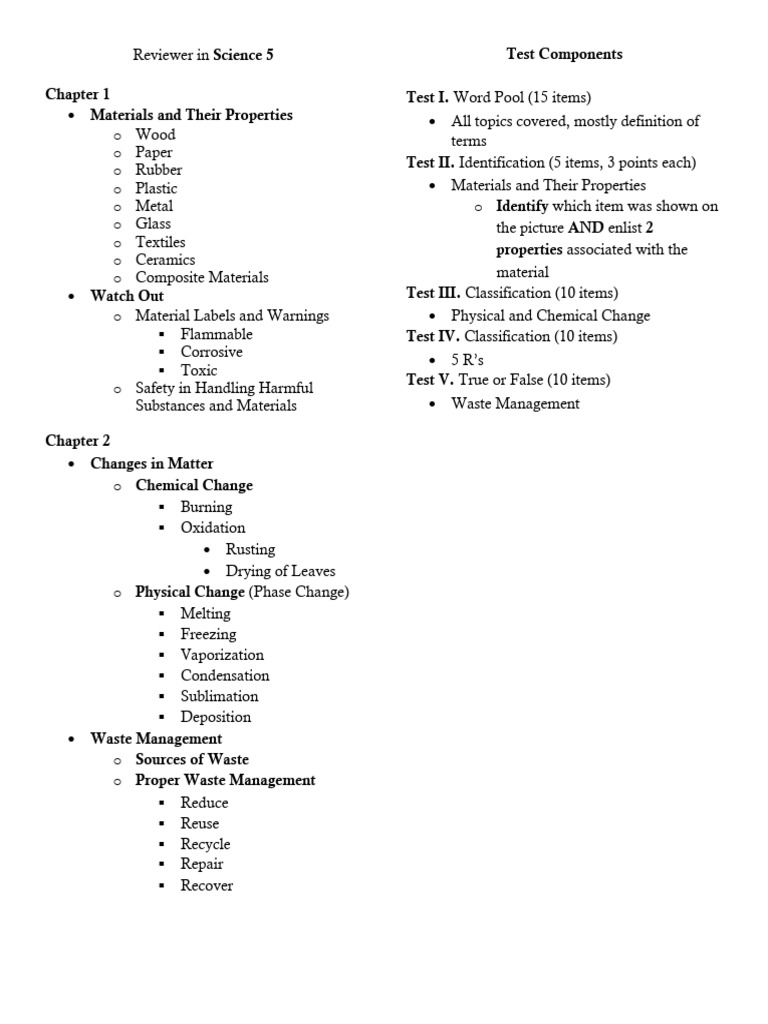Reviewer in Science 5 | PDF