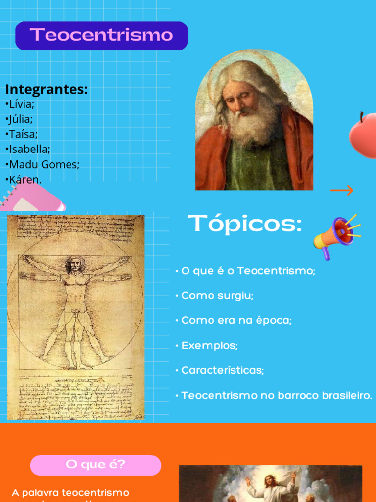 Teocentrismo: Origem e Características | PDF | Religião e Espiritualidade