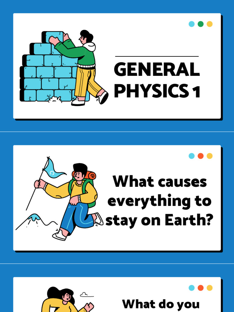 General Physics 1 Lesson 10 | PDF | Force | Friction