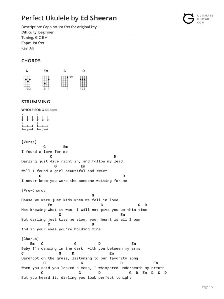 Perfect Ukulele | PDF