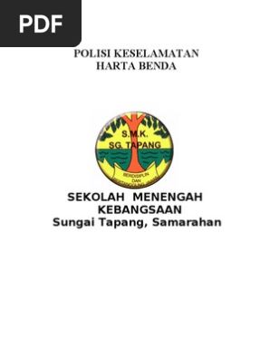 Keselamatan Harta Benda Pdf