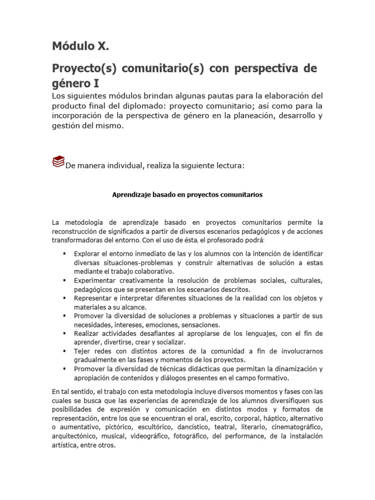 Módulo X | PDF