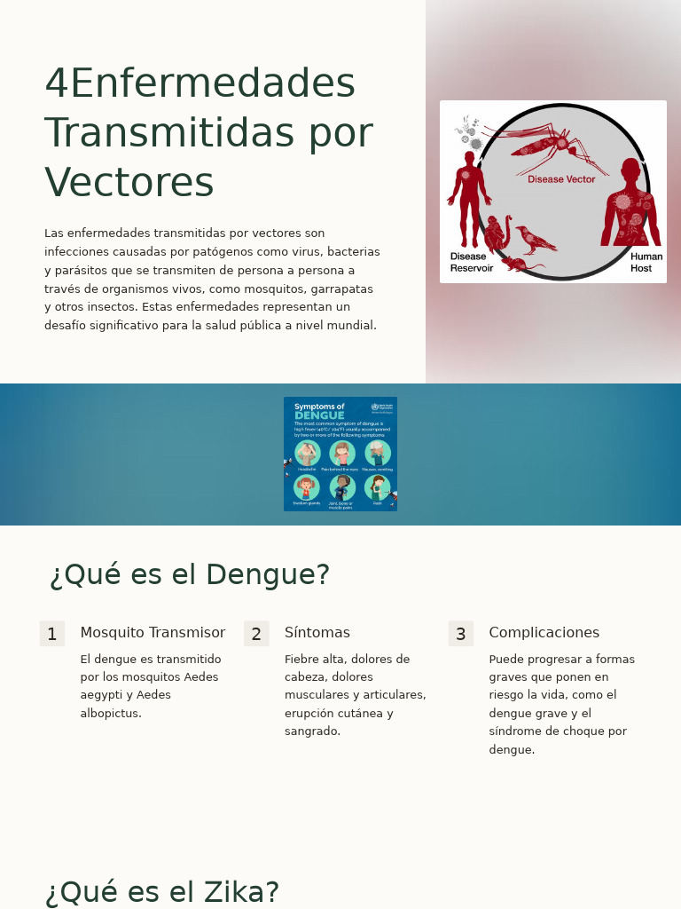 4enfermedades Transmitidas Por Vectores | PDF