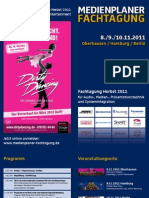 MPFT Herbst 2011 Programm