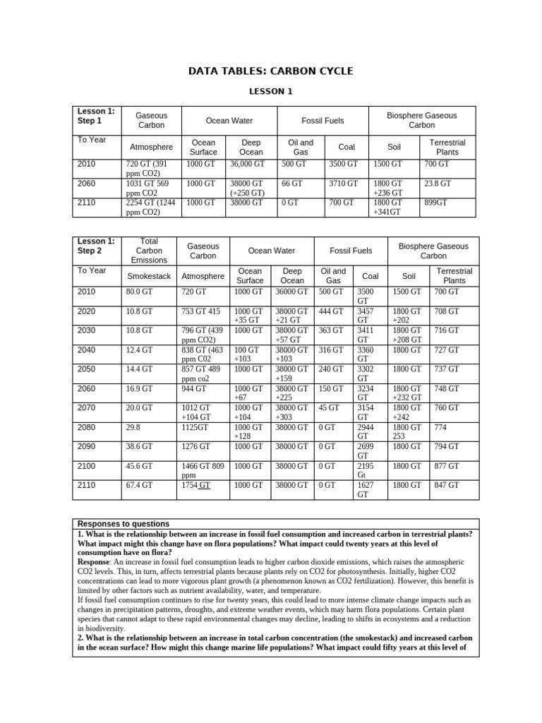 Carbon Lab | PDF