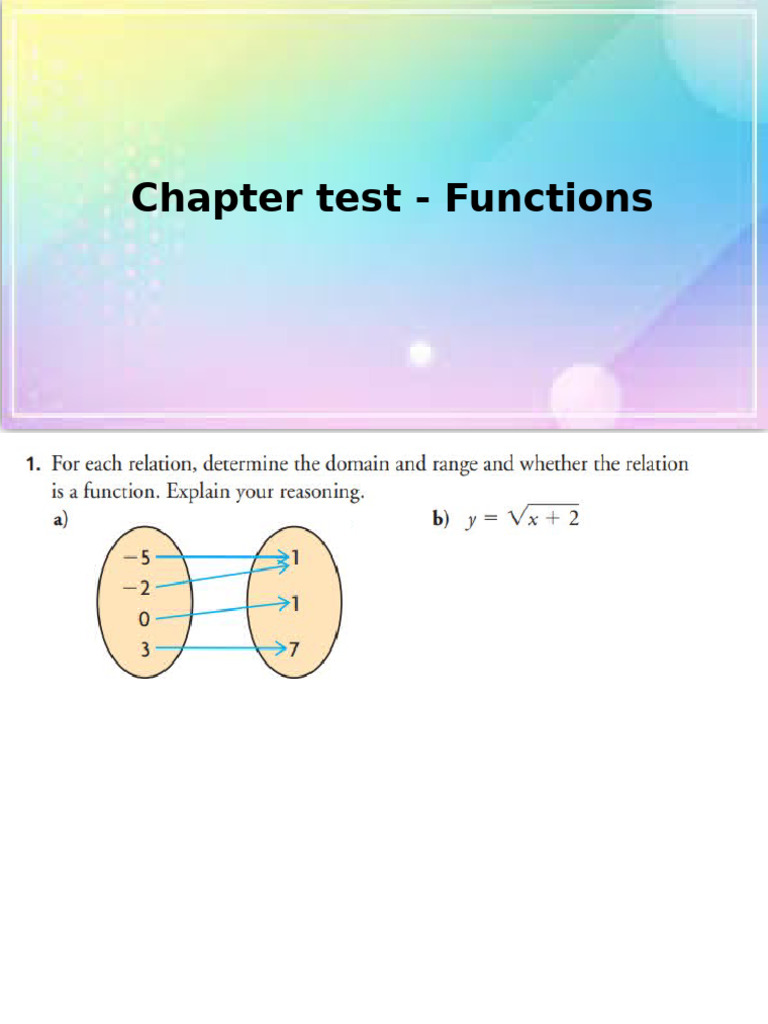 Functions | PDF