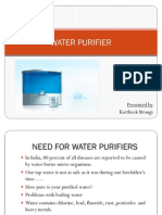 Water Purifier Business