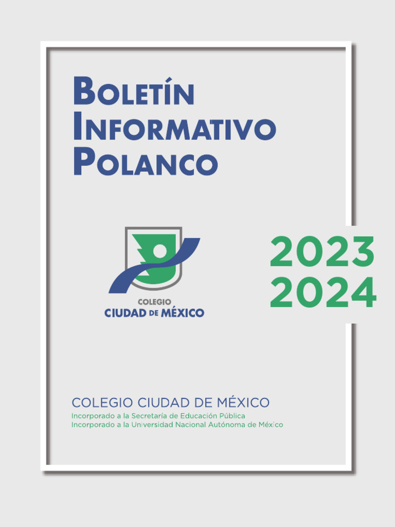 Boletin Informativo Polanco 23-24 | PDF