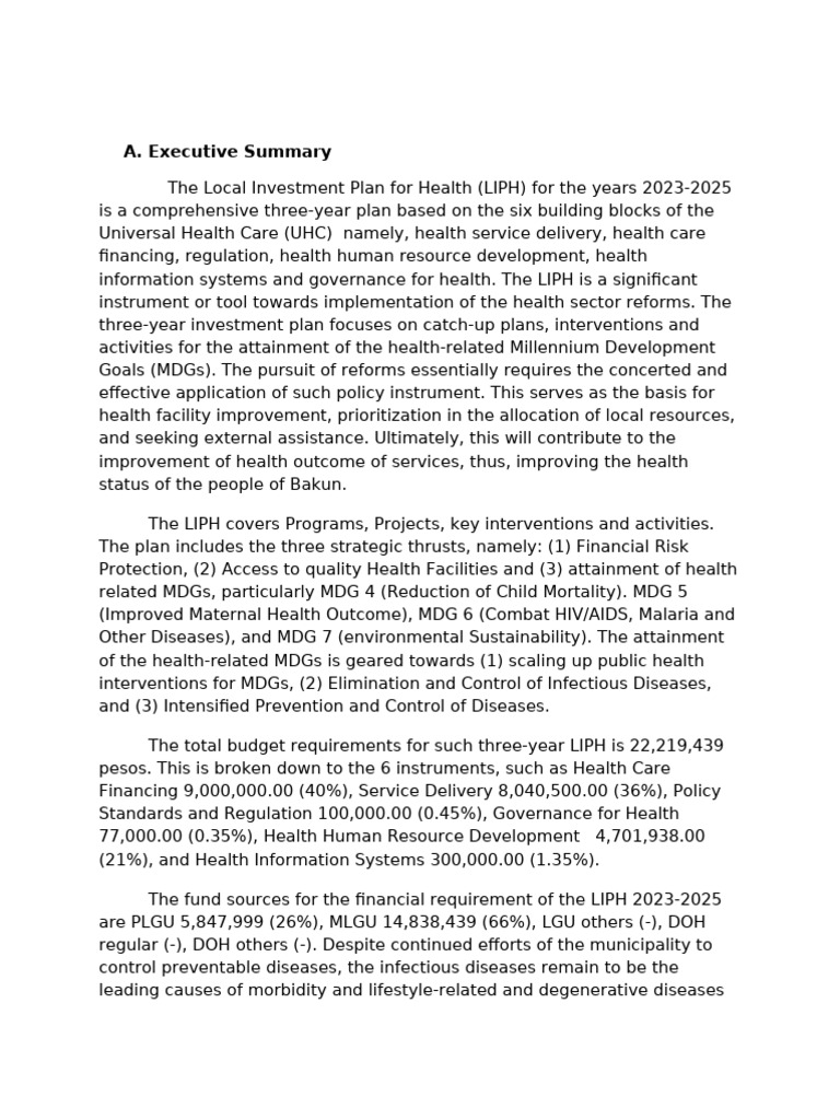 LIPH-Narrative | PDF