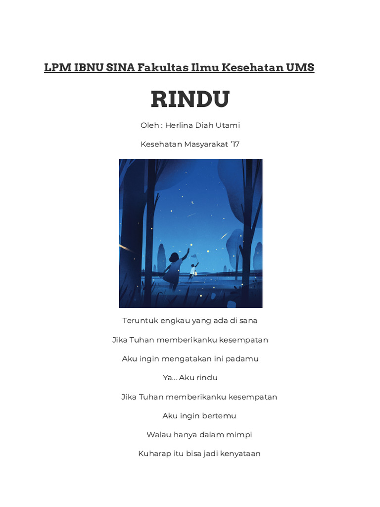 RINDU | PDF