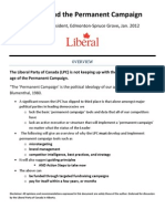 The LPC and the Permanent Campaign - Brian Gold