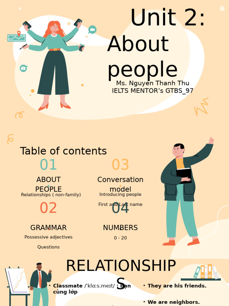 Unit 2. About People | PDF