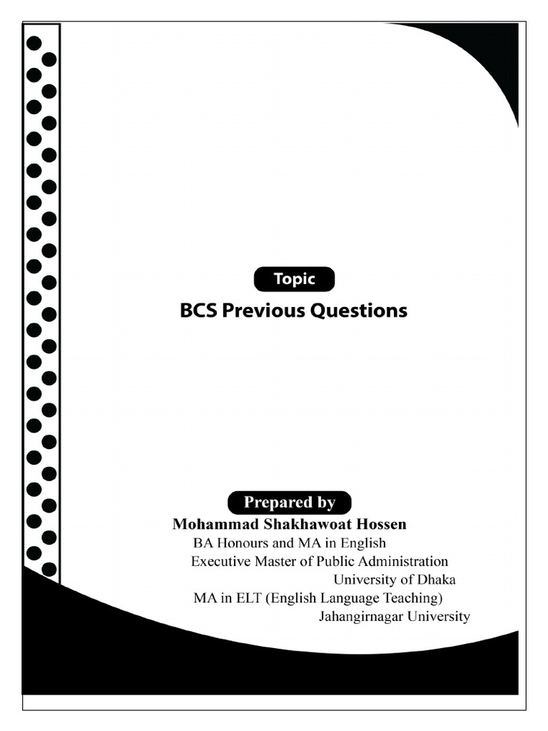 Jovial Evil サインド　英語 BCS Previous Questions | PDF