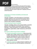 The Importance of Climate Variability and Seasonal Forecasting | PDF ...
