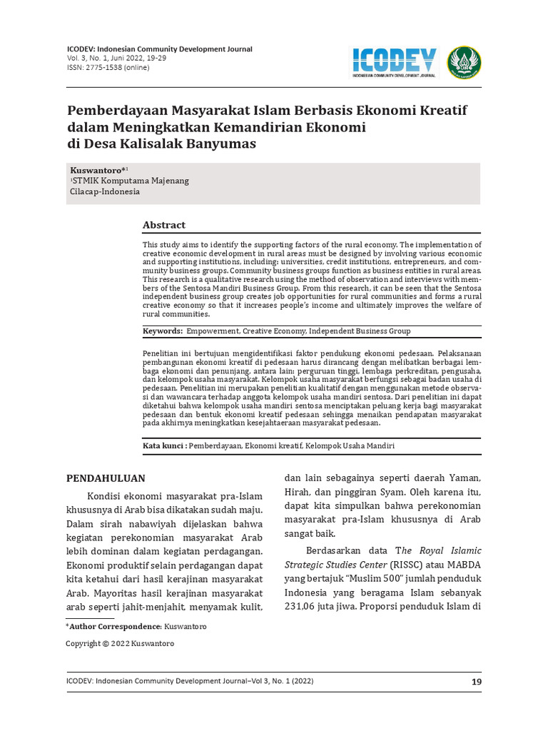 Jurnal Icodev | PDF