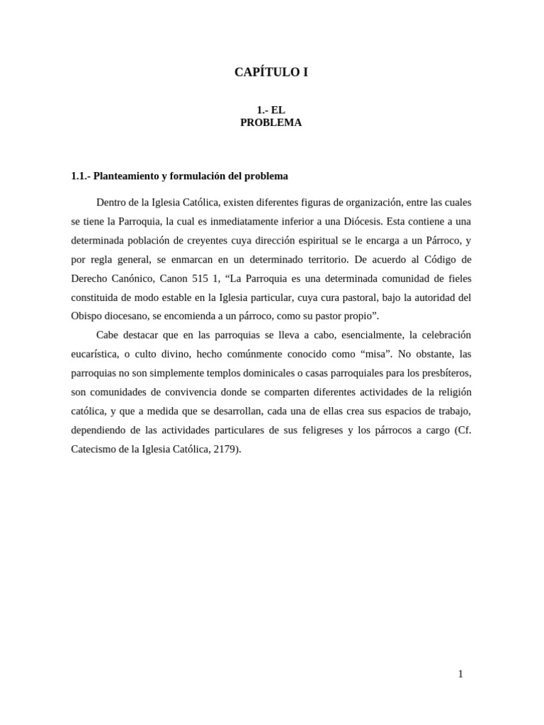 Capitulo I | PDF