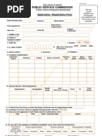 Application Form AJKPSC