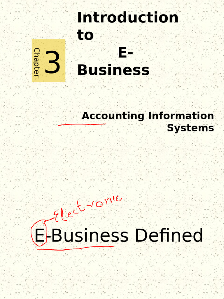 Difference B To E Business