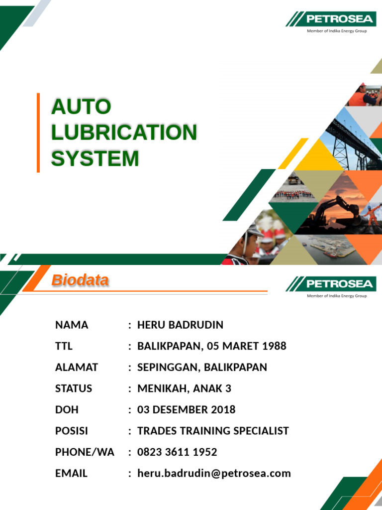 Auto Lubrication System | PDF