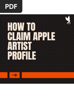 How to Claim Apple Artist Profile