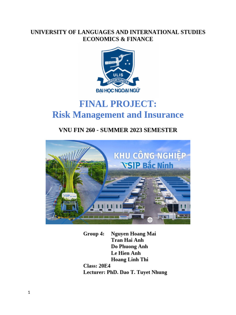 Group 4 Report Final Project | PDF