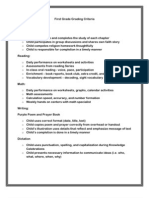 1A Grading Criteria