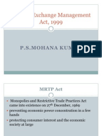 Foreign Exchange Management Act 1999