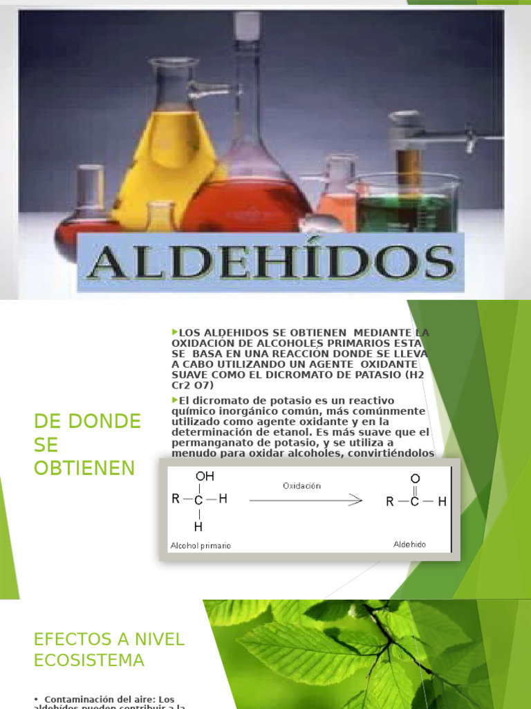 Aldehidos | PDF