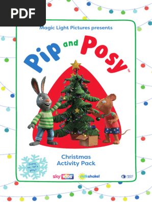Pip and Posy Christmas Activities Pack