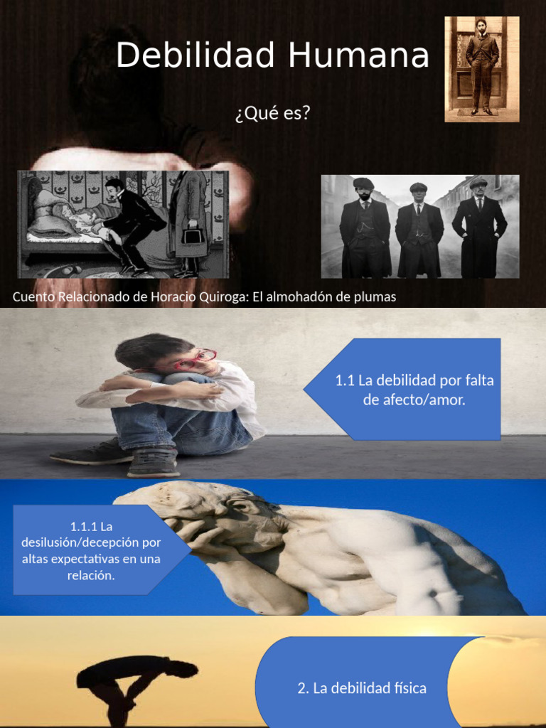 Debilidad Humana | PDF