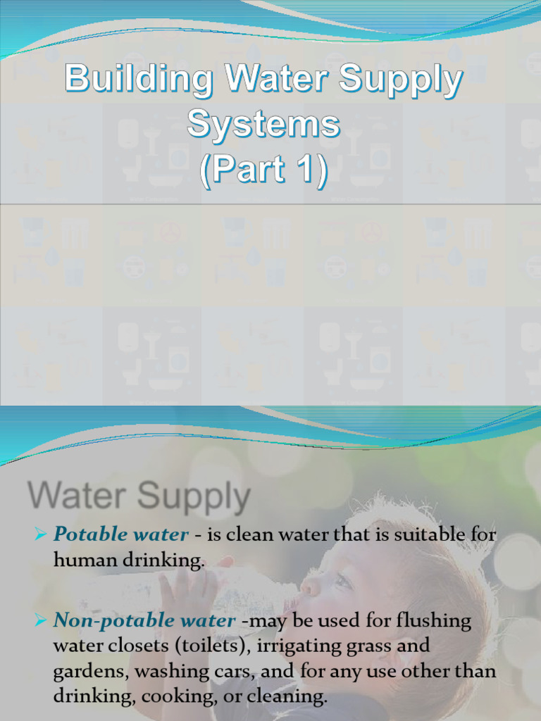 Chapter 4 Building Water Supply Systems Part I | PDF