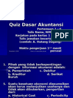 Quiz Dasar Akuntansi (1-6)