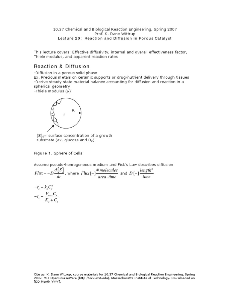 Core Model PDF Diffusion Massachusetts Institute Of Technology