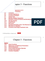 Chapter 03 Functions