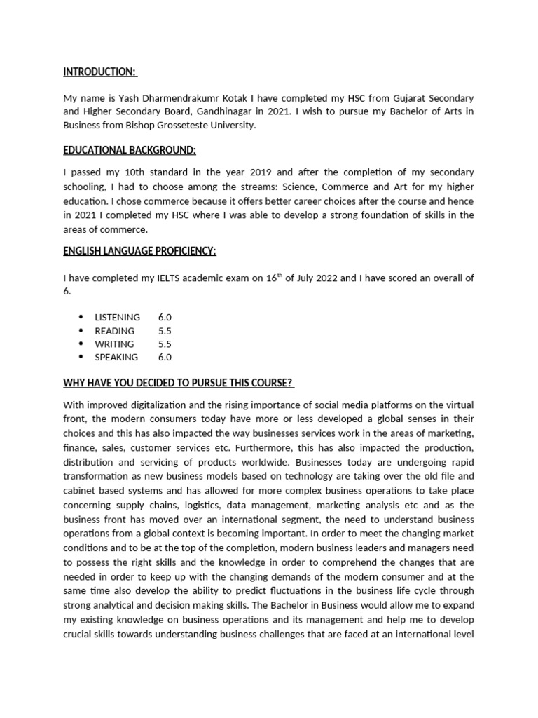 YASK KOTAK Bishop Grosseteste University | PDF