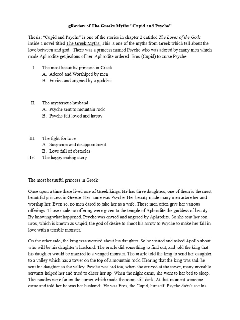 Review of The Greeks Myths | PDF