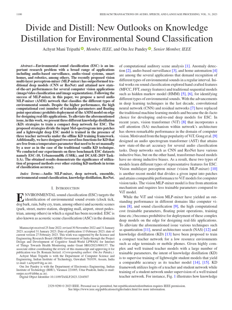 Divide and Distill New Outlooks On Knowledge Distillation For ...