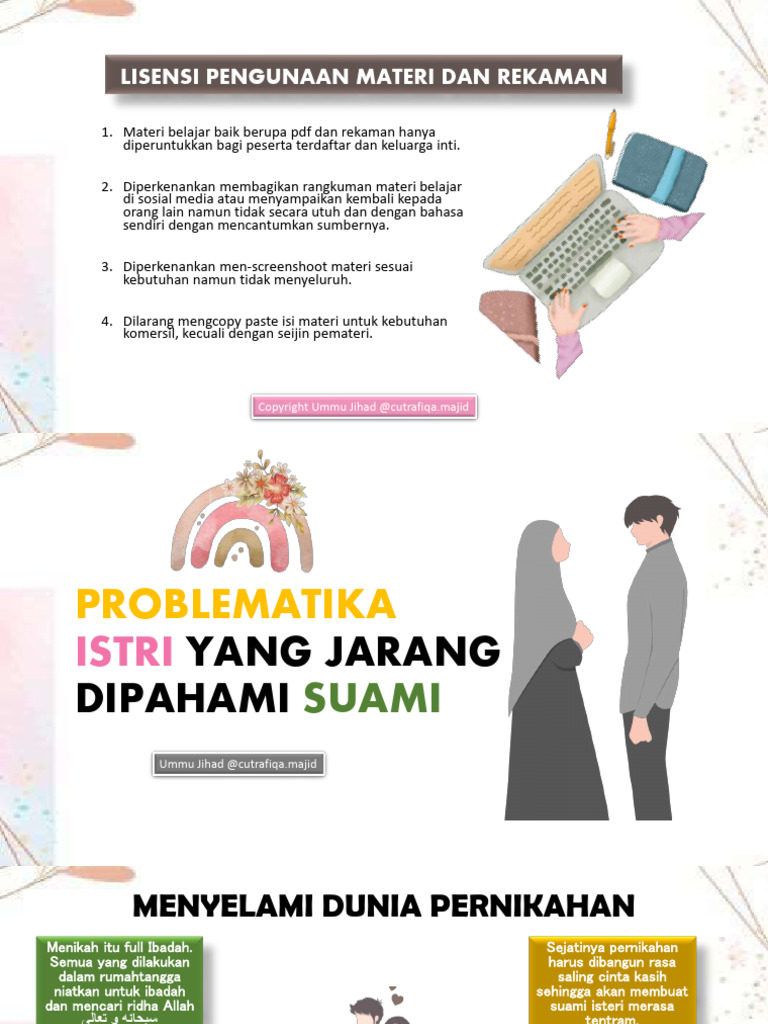 PDF Problematika Istri Yang Jarang Dipahami Suami Cut Rafiqa Majid | PDF