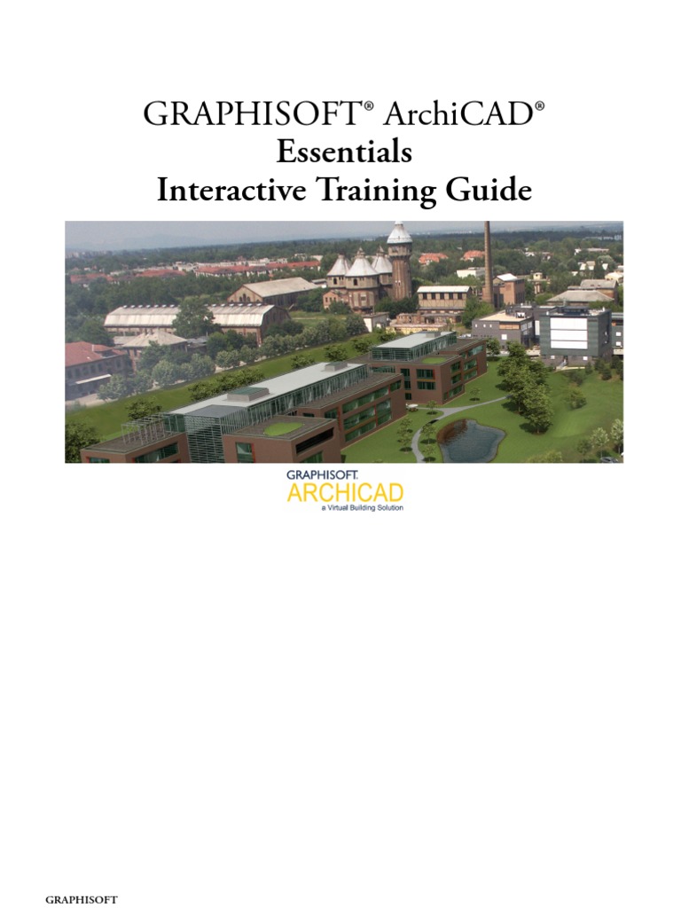 ArchiCAD Essentials ITG E-Guide | PDF | Page Layout | Software